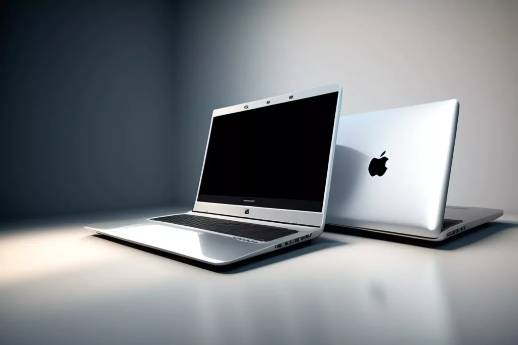 Yes this image of a mac was created using stable diffusion