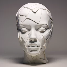 Picture of sculpture artwork created by Midjourney